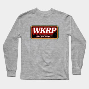 WKRP In Cincinnati - Retro Design Long Sleeve T-Shirt